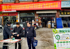 宁乡市龙田镇开展食物平安宣传勾当